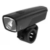 ANSMANN 1600-0524 LED sprednja kolesarska luč, 50 lx, 2600 mAh, 2 W, črna
