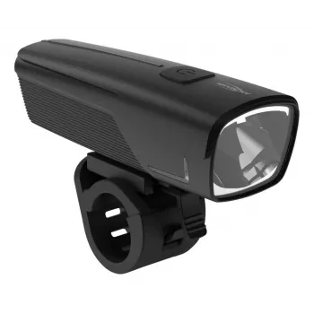 ANSMANN 1600-0524 LED sprednja kolesarska luč, 50 lx, 2600 mAh, 2 W, črna