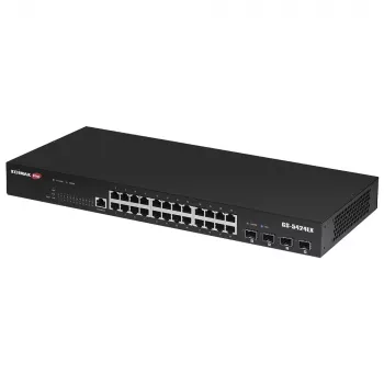 Edimax GS-5424LX 28-portno gigabitno spletno pametno stikalo s 4 x 10GbE SFP+ vrati