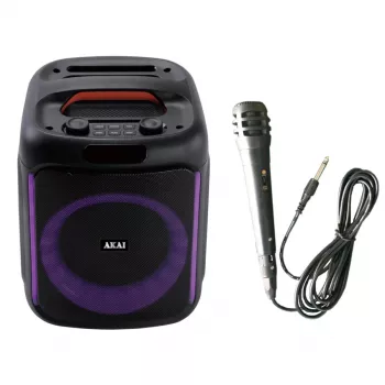 AKAI ABTS-V20 prenosni Bluetooth zvočnik 20W črn