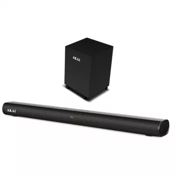 AKAI zvočna palica ASB-20CSW 2.1 80W brezžični nizkotonilec Bluetooth 5.0 HDMI ARC