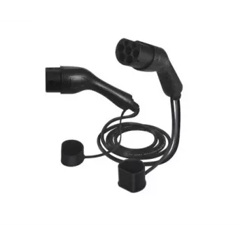 DEFENZO Lineo AC22 7m kabel Type 2 za polnjenje EV 22kW 32A trifazni črn
