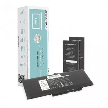 MITSU baterija MYJ96 za Dell Latitude 7390 7490 – 7200 mAh (53 Wh)