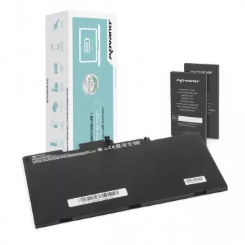 MITSU baterija TA03XL za HP 745 755 840 850 G4 14u 15u G4 – 4078 mAh (46,5 Wh)