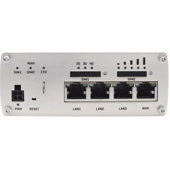 Teltonika RUTX09 industrijski usmerjevalnik 4G LTE-A Cat 6 z 4-portnim gigabitnim stikalom, Dual SIM, GNSS
