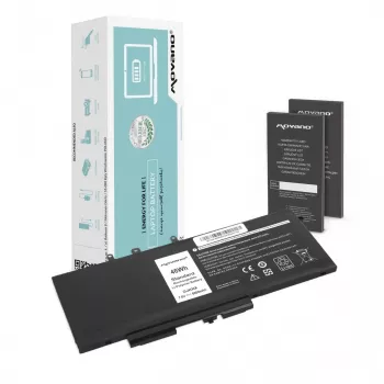 MOVANO baterija GJKNX za Dell Latitude 5280 5480 5490 5590 – 6000 mAh (46 Wh)
