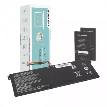 MITSU baterija AC14B13J AC14B18J za Acer Aspire ES1 V3 – 3600 mAh (41 Wh)