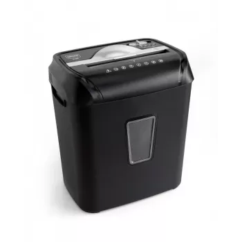 Wallner uničevalnik dokumentov XD1010C Cross-Cut, 10 listov, 21 L, črn