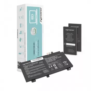 MOVANO baterija B31N1726 za Asus FX504 FX505 FX80G - 3900 mAh (44 Wh)