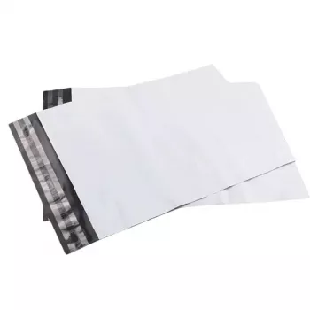 BSTECH PollyMailers K6 50 kosov podložene vrečke z mehurčki bele