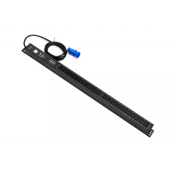 APC 0U SMART PDU, vtič IEC 60309 16A/250V, 18x vtičnic C13 10A/250V, 6x C19 16A/250V, 16 A
