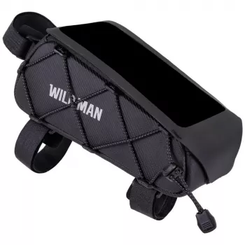 WILDMAN GX100 kolesarska okvirna torba – črna