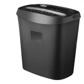 Deli E9947 uničevalnik dokumentov z delci, kapaciteta 10 listov, posoda 18L, črn