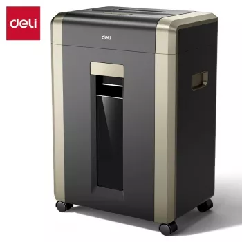 Deli ET099 uničevalnik dokumentov s prečnim rezanjem, 10 listov, 15L, varnost P-4