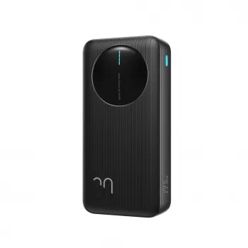 Prenosna baterija Joyroom JR-PBF14 Pro 22,5W 20000mAh z digitalnim zaslonom 2x USB-A 1x USB-C - črna