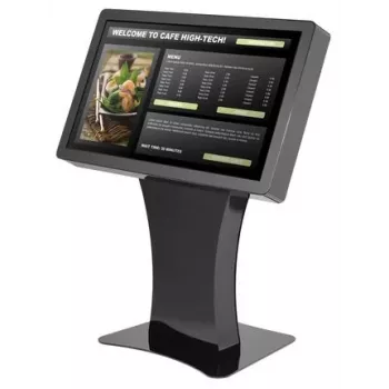 Peerless Landscape kiosk KILH550-EUK - talno stojalo - za LCD-zaslon - zaklepljivo - visok sijaj črna - velikost zaslona: 127 cm (50 inch)