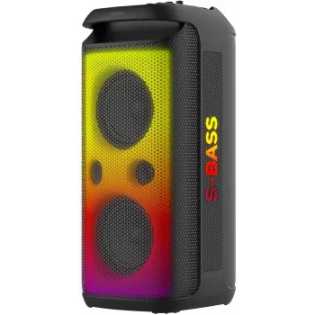 SENCOR Partycon BOOST Power 250W prenosni Bluetooth zabavni zvočnik s TWS, IPX4, LED, FM radiem, karaokami, mikrofonom