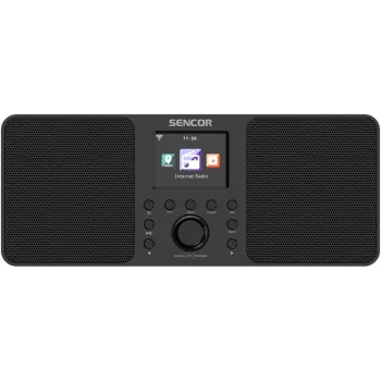 SENCOR SIR 6100WDB internetni radio z DAB+, FM, Wi-Fi, Bluetooth, USB, 2x10W, bel