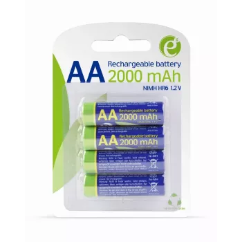 GEMBIRD EnerGenie baterije AA 2000 mAh, 4 kosi, blister