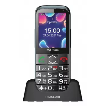 MAXCOM MM724L Comfort 4G mobilni telefon, črn