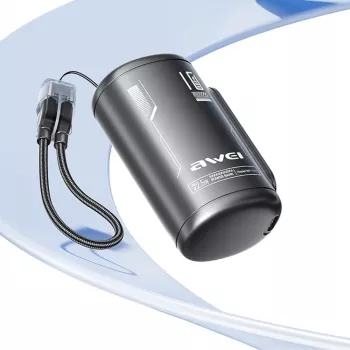 AWEI WP-117 prenosni polnilnik 10000mAh 22,5W 3C2xUSB-C, črn