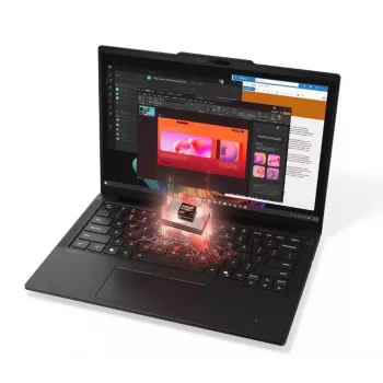 Lenovo ThinkPad T14 Gen 7 (AMD) 21WV004PPB prenosnik, AMD Ryzen AI 7 PRO 450, 16 GB RAM, 512 GB SSD, 14 inch WUXGA, Windows 11 Pro, črn