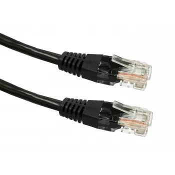 TB Cable povezovalni kabel Cat.6 RJ45 UTP 1m, črn