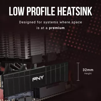 PNY 16GB DDR4 3200MHz nizkoprofilni namizni pomnilniški modul