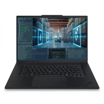 Lenovo ThinkPad P1 Gen 9 21UE0005GE - 16 inch WUXGA - Intel Core Ultra 9 386H vPro - 64 GB RAM - 1 TB SSD - NVIDIA RTX PRO 2000 Blackwell - Windows 11 Pro - črn
