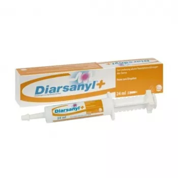 Ceva Diarsanyl Plus oralna pasta za pse in mačke z akutno drisko, 24 ml brizga