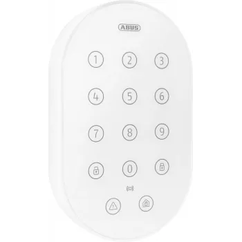 ABUS Security-Center Smartvest Pro brezžična tipkovnica FUBE45010 razširitev alarmnega sistema (bela)