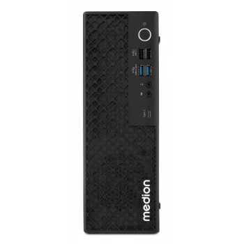 Medion 10026214 PICOWORX T80III MD340101 mini računalnik, Intel Processor N100, 16GB RAM, 512GB SSD, Windows 11 Pro, Wi-Fi 6, črn