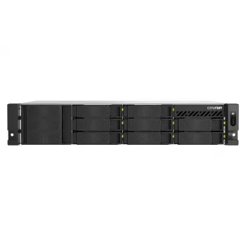 QNAP TS-H1065EU-RP 10 rež rack NAS z Intel Xeon D-1622, 16GB RAM, 2.5GbE, redundantno napajanje