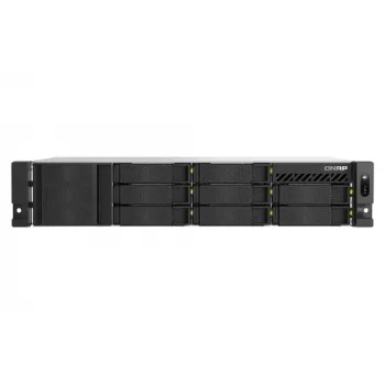 QNAP TS-H1065EU-RP 10 rež rack NAS z Intel Xeon D-1622, 16GB RAM, 2.5GbE, redundantno napajanje