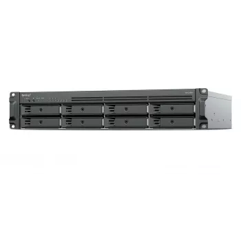 Synology RackStation RS1226RP+ 2U rack NAS strežnik z 8 predali in dvema redundantnima napajalnikoma