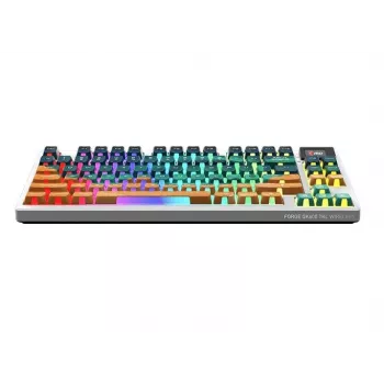 MSI Forge GK600 TKL brezžična mehanska igralna tipkovnica - Mars US ANSI, tri načini, hot-swappable Forge stikala, RGB na tipko, PBT tipke