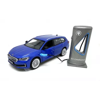 PULIO 1:35 Skoda Superb Combi die-cast model avtomobila s svetlobo in zvokom