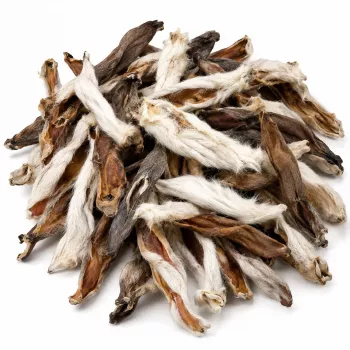 PTI PETITTO kunčje uho s krznom pasja žvečljiva igrača - 1 kg