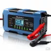 Qoltec 52669 inteligentni polnilnik baterij 12V 6A s funkcijo obnove za AGM GEL LiFePO4
