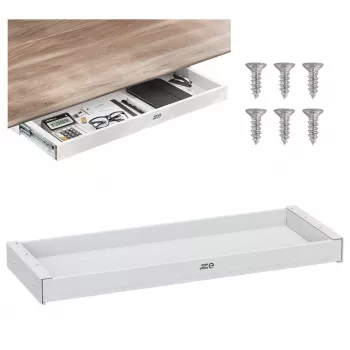 ERGO OFFICE plitvi predal pod mizo ER-302 W bel