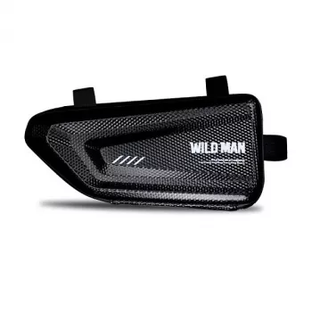 WILDMAN E4 okvirna kolesarska torba L 1,5L črna