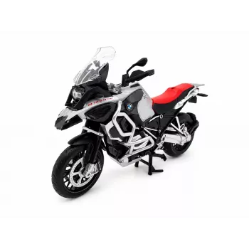 PULIO motocikel MSZ 1/12 BMW R125GS Adventure srebrn kovinski model