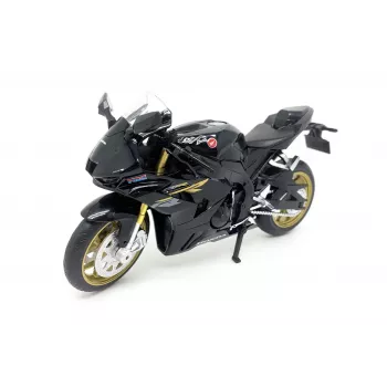 PULIO motocikel MSZ 1/12 Honda CBR1000RR-R Fireblade SP črn kovinski model
