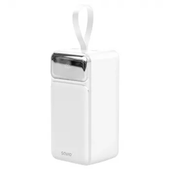 Savio BA-15 prenosna baterija 50000 mAh bela