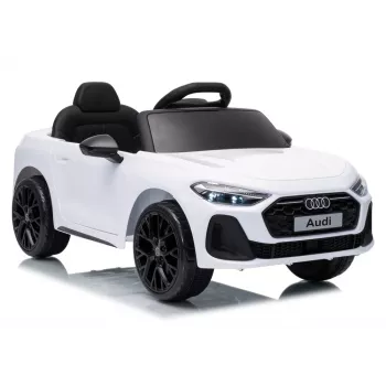 LEAN CARS Audi A5L HL788 12V otroški električni avtomobil z daljinskim upravljalnikom, bel
