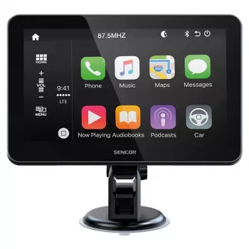 SENCOR SCT M760BWT 7 inch brezžični CarPlay Android Auto 2-DIN multimedijski sprejemnik z vhodom za vzvratno kamero