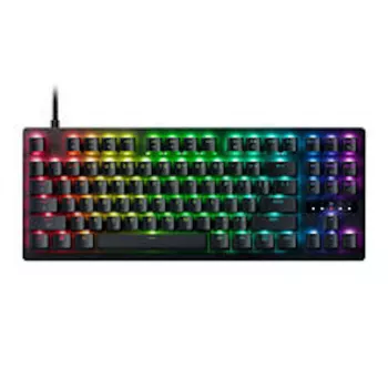 Razer Huntsman V3 Tenkeyless 8KHz igralna tipkovnica – nemška postavitev (QWERTZ), Razer Analog Optical Switches Gen-2, Chroma RGB, črna