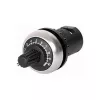 Eaton M22-R10K potenciometer sprednji del, 10 kOhm, linearni potek, enojni obrat, montaža na sprednjo ploščo, IP66/IP67/IP69K