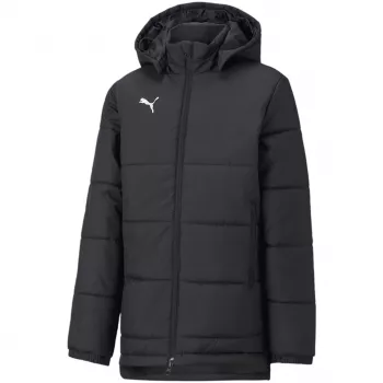 PUMA Bench otroška jakna Puma Black TeamGoal 23 warmCELL polnjena s polno zadrgo 657269 03
