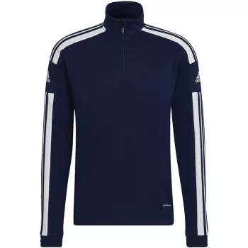 adidas Squadra 21 trenirka za moške iz recikliranega poliestra AEROREADY s četrtinsko zadrgo, Navy Blue, HC6283, 2XL